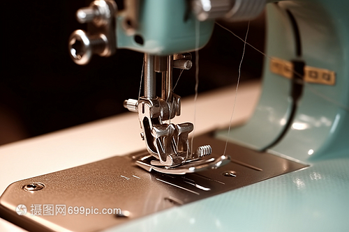 缝纫机上的缝纫材料 日用品批发市场的新蓝海